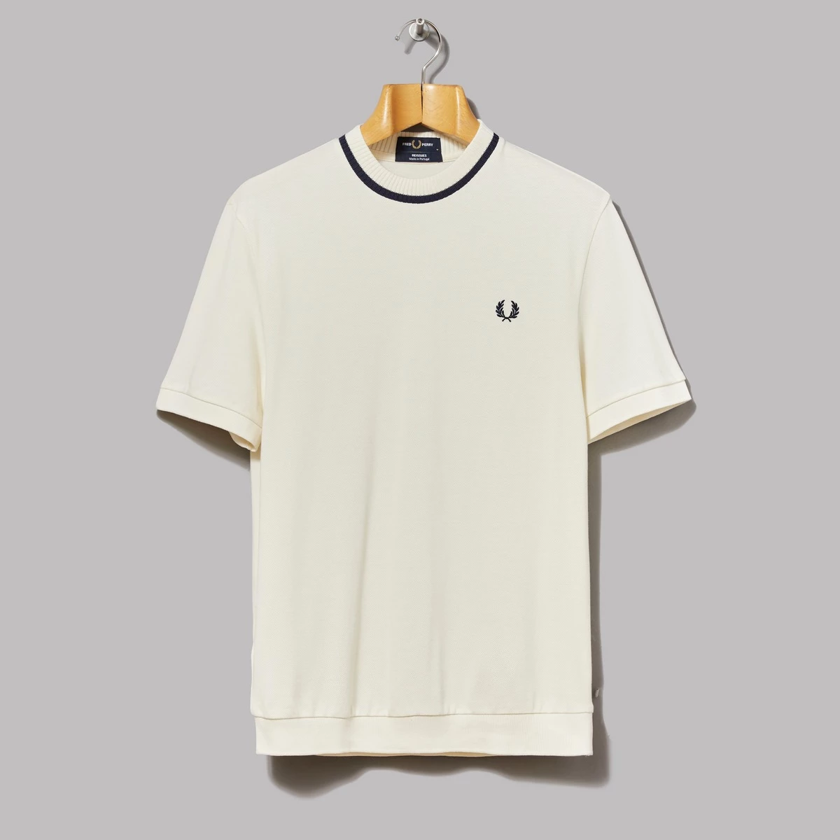 Fred Perry Crew Pique Tee 1 Fred Perry Crew Pique Tee