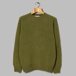 YMC Suede Crew Neck Knit