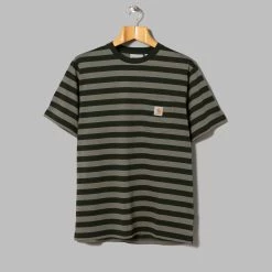 Carhartt WIP Merrick Stripe Pocket T-Shirt