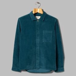 Folk PTCH SHRT CYAN'