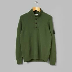 Stone Island Button Quarter Knit