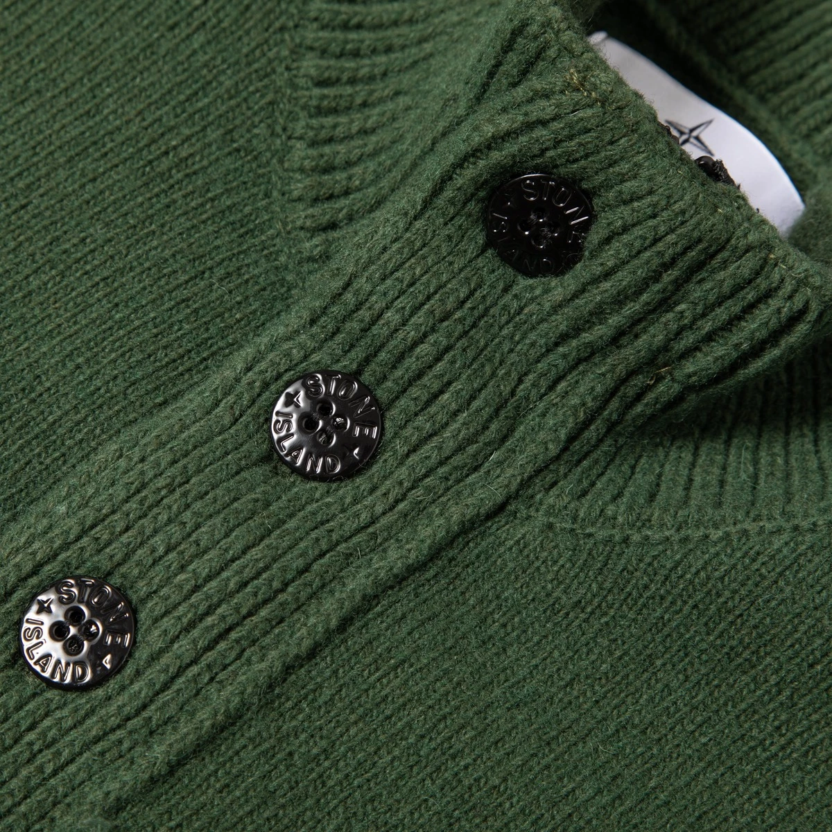 Stone Island Button Quarter Knit 3 Stone Island Button Quarter Knit - Image 3