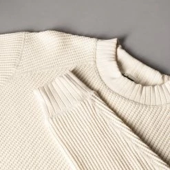 Jackman Waffle Mid Neck Sweat -Clothing popular shop op 619656 c