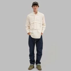 Snow Peak Takibi Light Denim Utility Pullover 12 Snow Peak Takibi Light Denim Utility Pullover -Clothing popular shop op 631418 f