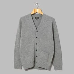Beams Plus Elbow Patch Cardigan