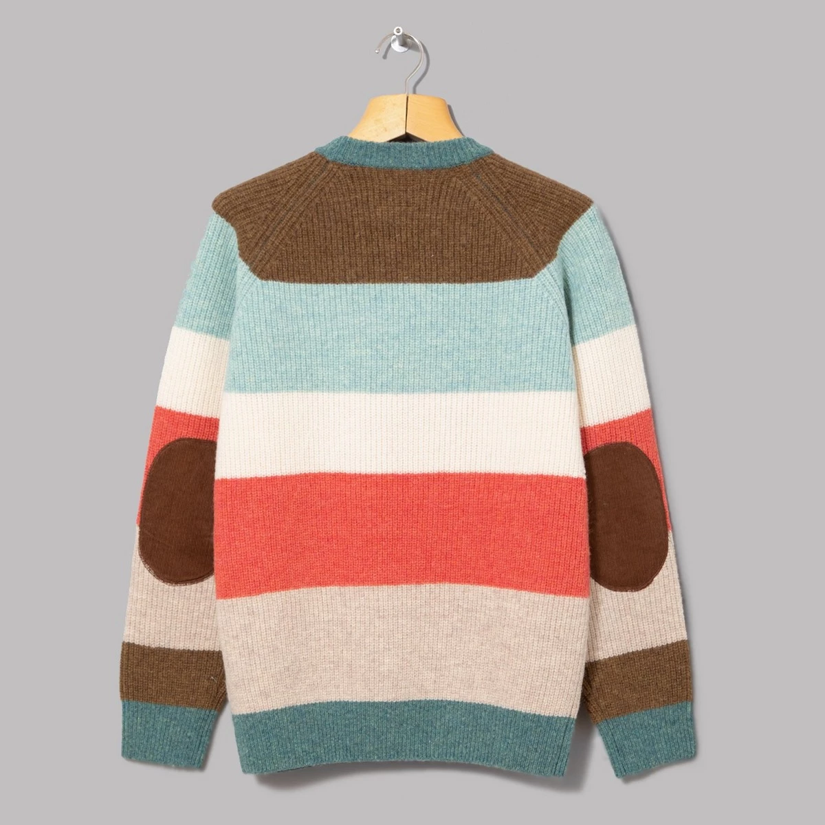 Beams Plus Crew Multi Stripe 5G 2 Beams Plus Crew Multi Stripe 5G - Image 2